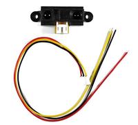 Paradisetronic.com Sharp GP2Y0A21YK0F, 10-80cm, distance sensor/distance meter with connection cable, e.g. for Arduino