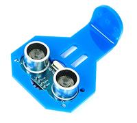 Paradisetronic.com Ultrasonic sensor HC-SR04 with bracket, distance measurement up to 3m, for e.g. Arduino, Raspberry Pi