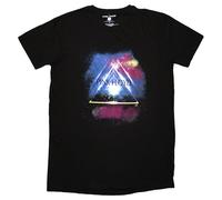 Paradiso Clothing Pink Floyd Space Prism T Shirt Dress - S