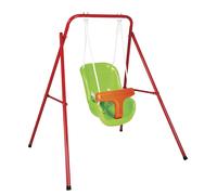 Paradiso Toys Metal Framed Folding Nursery Swing for indoor or outdoor playground activity for child, toddler