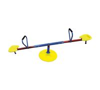 seesaw 360 degrees rotatable 180 cm blue/red/yellow