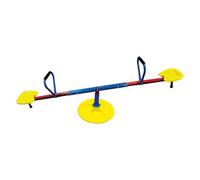 seesaw 360 degrees rotatable 180 cm blue/red/yellow