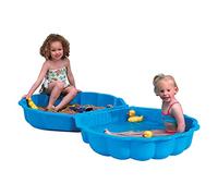 Paradiso Toys T00752 - Sand/Water Shell 2 Parts 86 x 80 x 20 cm Blue