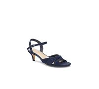 Paradox London Monique Heeled Sandals Navy 7
