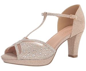 Paradox London Pink Women's Nora Platform, Champagne, 5 UK