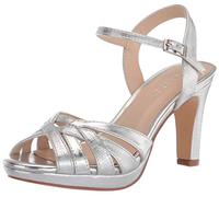 Paradox London Pink womens Platform Comfortable Sandal Silver Size: 6 UK