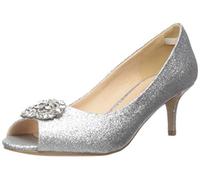 Paradox London Pink Women's Prunella Pump, Silver, 4 UK
