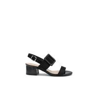 Paradox London Raquel Block Heel Sandal In Black Black 9