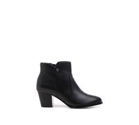 Paradox London Women's Belinda' Mid Block Heel Ankle Boot in Black | Size: 9E