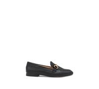Paradox London Women's Faux Leather 'Christa' Flat Loafer Shoe in Black | Size: 6 Paradox London Black 6