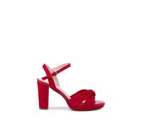 Paradox London Women's 'Lani' Platform Sandals in Red | Size: 7 Paradox London Red 7