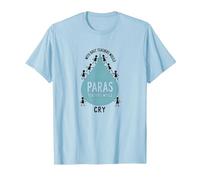Paraeducators: Without Paras Teachers Would Cry T-Shirt, Men, Baby Blue, S