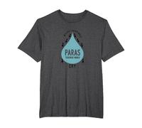 Paraeducators: Without Paras Teachers Would Cry T-Shirt, Men's Big and Tall, Dark Heather Grey, 2X Tall