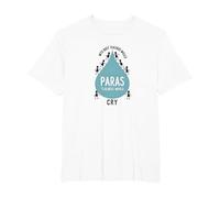 Paraeducators: Without Paras Teachers Would Cry T-Shirt, Men's Big and Tall, White, 5X Tall