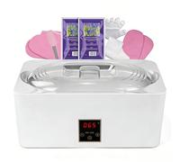 Paraffin Bath Heated Wax Machine with Automatic Mode 4L, Precise Temperature Control & Quick Melt Keep Heat, Professional Home Spa Suite Moisture Skin Relieve Arthritis (White)