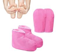 Paraffin Wax Bath Gloves & Booties, Reusable SPA Heat Therapy Insulated Mitts and Booties Hand Treatment Kit Paraffin Wax for Hands and Feet Pedicure Hot Spa Wax Treatment
