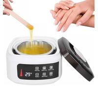 Paraffin Wax Heater Warmer Moisturizing Kit, 500ml Electric Candle Melting Pot with LCD Touch Screen, Two Wax Melting Modes and Adjustable Temperature, for Home, Beauty Salon
