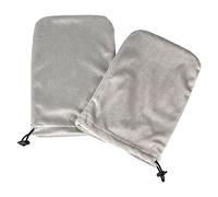 Paraffin Wax Mitts for Hand and Feet Keep Warm Nail Art Tools Hands Grey, 20x28 cm