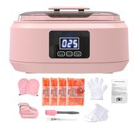 Parafin Wax Warmer Kit, Moisturizing and Exfoliating, Adjustable Temp Fast Melt Paraffin Bath, Waxing Kits for Hand Spa at Home and Salon