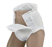 Parafricta Underwear - Velcro-Closure Briefs - Small