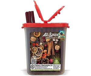 Parag Fragrances All Spices Premium Dhoop Sticks 100gm Monthly Pack (No Charcoal, No Bamboo, Hand Crafted, Long Lasting Dhoop Sticks) Dhoop Sticks for Prayer