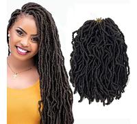 Paraglame 1.【New Synthetic Dreadlock Material】: Our soft and short dreadlocks are handmade and durable, easy to install, heat resistant synthetic fiber