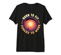 Paraglider Born to Fly Funny Paragliden Premium T-Shirt