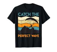 Paraglider Catch The Perfect Wave Funny Paraglide T-Shirt