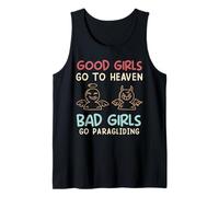 Paragliding Good Girls GO to Heaven Funny para Glide Tank Top