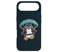 Paragliding Penguin Skydiving Parachute Skydiver Case for iPhone Air