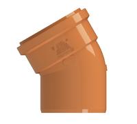 Paragon Drain 110mm Bend Single Socket 30deg