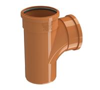 Paragon Drain 110mm Equal Junction Double Socket 87.5deg