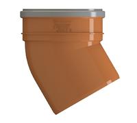 Paragon Drain 160mm Bend Single Socket 30deg