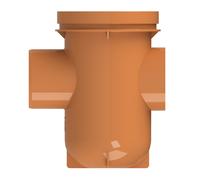 Paragon Drain Round Bottle Gully Back Inlet 110mm