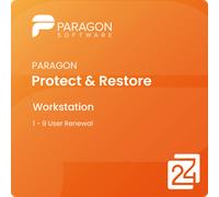 Paragon Protect & Restore Workstation 1 - 9 User Renewal