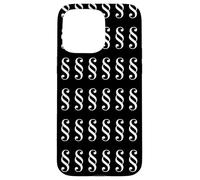 Paragraph Symbol § Legal for Lawyers Law Students Case for iPhone 15 Pro Max