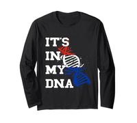 Paraguay It's in My DNA Paraguayan Roots Paraguayan Pride Long Sleeve T-Shirt