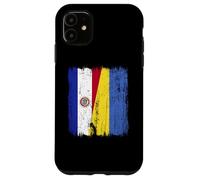 Paraguay Ukraine Half Flag Paraguayan Ukrainian Heritage Case for iPhone 11