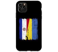 Paraguay Ukraine Half Flag Paraguayan Ukrainian Heritage Case for iPhone 11 Pro Max