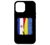 Paraguay Ukraine Half Flag Paraguayan Ukrainian Heritage Case for iPhone 12 Pro Max