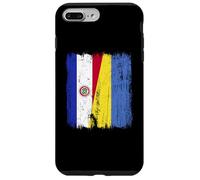 Paraguay Ukraine Half Flag Paraguayan Ukrainian Heritage Case for iPhone 7 Plus/8 Plus