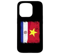 Paraguay Vietnam Half Flag Paraguayan Vietnamese History Case for iPhone 15 Pro