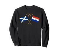 Paraguayan Heritage Paraguay Scotland Flag Paraguayan Flag Sweatshirt