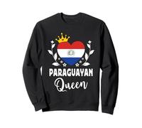 Paraguayan Queen Paraguay Flag Proud Paraguayan Woman Sweatshirt