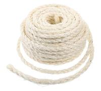 Parain Sisal Rope for Cat Scratching Post Cat Tree Natural Sisal Rope 33FT/10m, (1/4 inch)/6mm Diameter