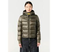 Parajumpers Mariah Womens Hooded Down Bomber - Olive Grey 103 - Olive Grey 103 - XS