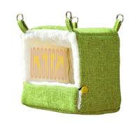 Parakeet Bed - Warm Pet Sleeping Nest, Adjustable Electric Heating Function, Comfortable Fabric Hanging Shell, Stable Suspension Construction | Temperate Wellness Zone