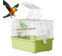 Parakeet Bird Cage Portable Large Space Carrier with Handle