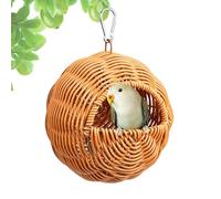 Parakeet Bird House | Parrot Cage Shelter Sleeping Habitat | Ensuring Proper Nesting And Sleeping Spaces. Designed As An Ideal Shelter, This Cage Is Perfect For Use On A Balcony, Patio, Ges Apartment