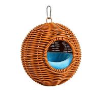 Parakeet Cage House - Inseparable Bite Resistant Hut - Washable Parrot - Pet Parents Animal Lovers Macaws Aviary Parakeets Living Room Bedroom Study Office